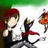 Han Meet Cait Sith and Red XIII by KulockDarkness