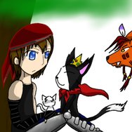 Han Meet Cait Sith and Red XIII by KulockDarkness