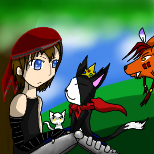 Han Meet Cait Sith and Red XIII by KulockDarkness - 06:25, 13 Sep 2011