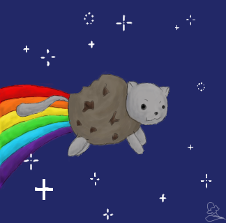 Nyan Cat! by Nika23 - 23:16, 30 Nov 2011