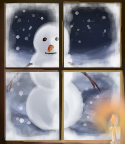 Have a snowy Christmas! by Sharmi - 12:19,  5 Dec 2011