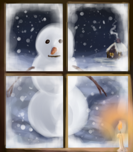 Have a snowy Christmas! by Sharmi - 12:19,  5 Dec 2011