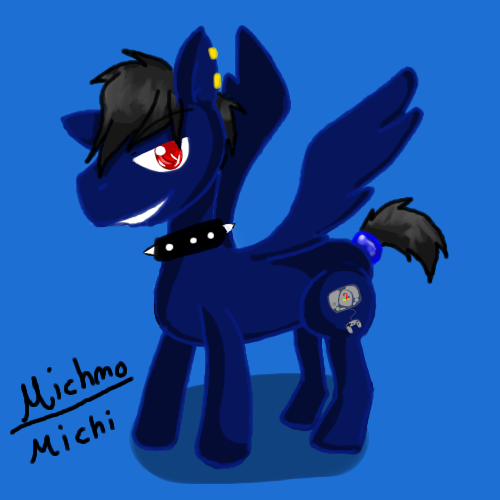 Michmo the Pegasus by KulockDarkness - 21:25, 13 Mar 2012