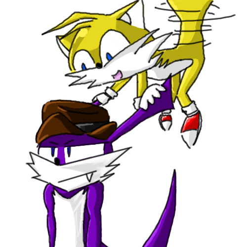 Fang and Tails on the Cruise by KulockDarkness - 19:56, 22 Mar 2012