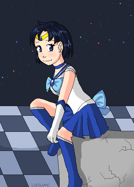 Sailor Mecury by lazure77 - 19:25, 14 May 2012