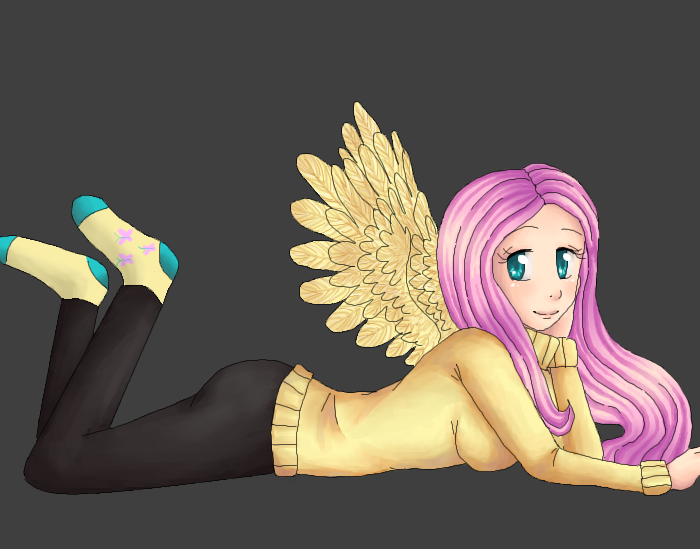 Fluttershy by lazure77 - 22:40, 14 Aug 2012