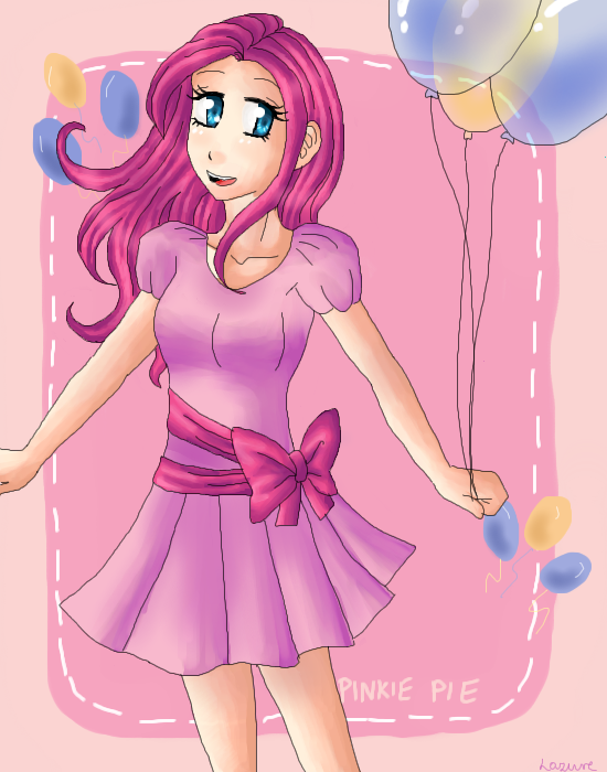 Pinkie Pie by lazure77 - 11:41, 22 Aug 2012