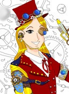 Steampunk poet by Jasmine