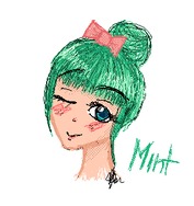 Mint-chan  by Ryudzia