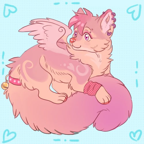 COTTON CANDY DOG FOR SALE!!! by -Blacku- - 14:21, 14 Jul 2014