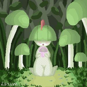 Ralts by lazure77 - 23:24,  3 Aug 2014