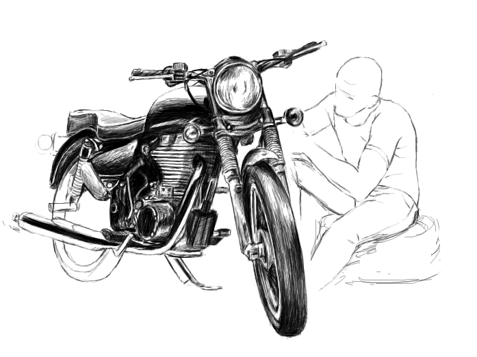 Royal Enfield by liquidity - 13:57, 16 Jul 2015